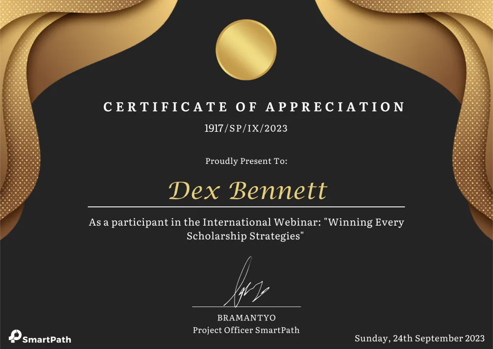 Certificate: SmartPath