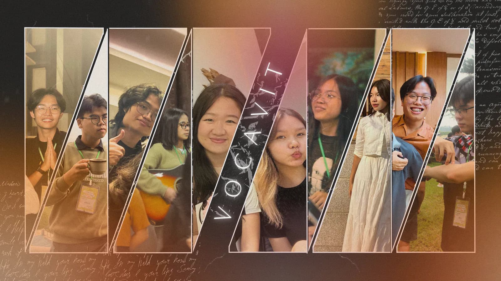 Wallpaper design for the Cross small-group programme